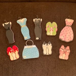 Set of 9 Lady Jayne die-cut list pads & self-adhesive note pads. Most BRAND NEW